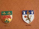 the coats of arms of the presidents of Ireland