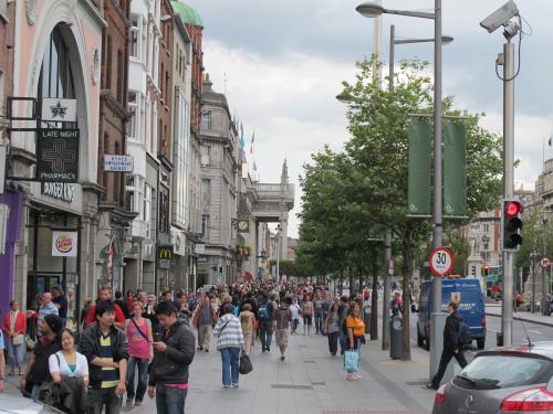 O'Connell Street in Dublin