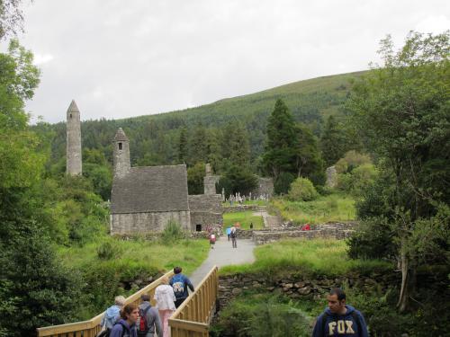 The Monastic settlement of Glendalough