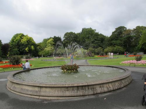 St.Stephan's Green Park in Dublin